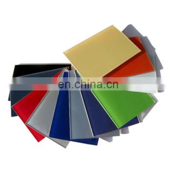 High quality 4mm 5mm 6mm decorative colored back painted lacquered glass for curtain wall desk top decoration