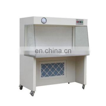 Class 100 clean room bench horizontal laminar air flow hood cabinet for two people