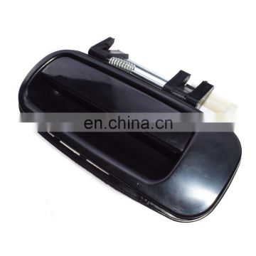 Outside Outer Exterior Door Handle Driver Side Rear Left Black For Toyota