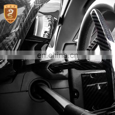 Interior Accessories Dry Carbon Fiber LP700 Shift Paddles For Lambor Aventador Lp700-4 LP720 LP750 2011-2017