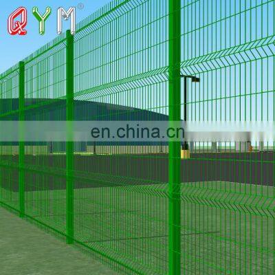 Powder Coated Garden Fence Curved Welded Wire Mesh Fence