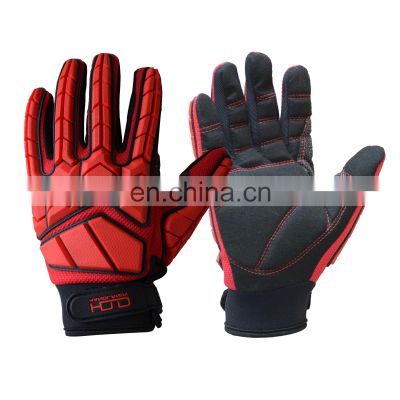HANDLANDY Vibration-Resistant Oil Proof Impact Cut Level 5 Gloves Safety Work Construction Safety Gloves
