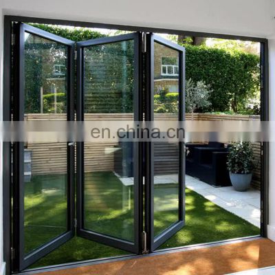 exterior villa glass folding door