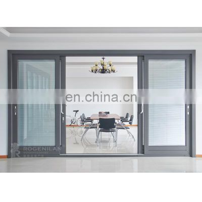 139# Elegant aluminium alloy large sliding glass door