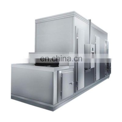 High capacity instant IQF freezer for freezing product