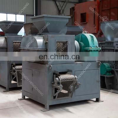 Factory Price Wet Dry Ore Powder 7-9t/H Mineral BBQ Pillow Shape Ball Press Small Charcoal Briquette Making Machine