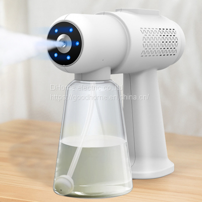Disinfecting atomizer Blue light nano atomizer gun Disinfecting atomizer USB portable sterilizer