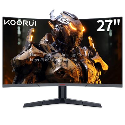 Koorui 27E6QC 27 Inch QHD Curved 144Hz 100% SRGB 1440P Gaming Monitor