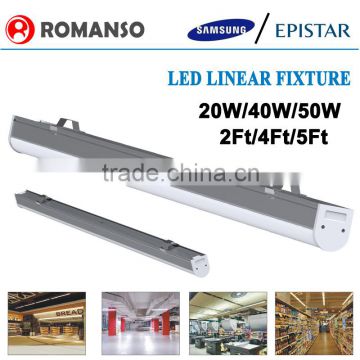 High power wattage 40w led office panel light 60cm/120cm/150cm