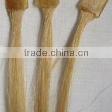 Blonde Color Flat Tip Prebonded Hair Extension High Quality