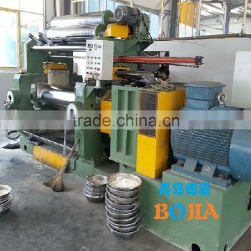 single shaft open rubber mixing machine with stock blender