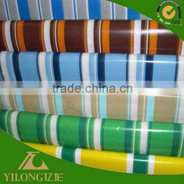 PVC stripe balcony sunshade tarpaulin