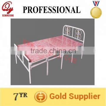 Single folding metal beds for home with high quality Z-02
