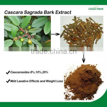 Mild Laxative Effects Cascara Sagrada Extract with Cascarosides