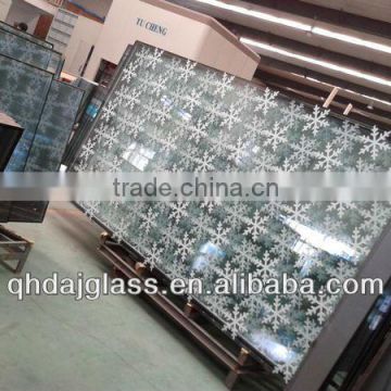 5mm cheap Ceramic silk screen printing glass for sale