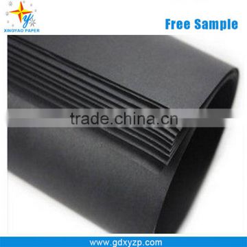 High quality black cardboard 2mm black chipboard