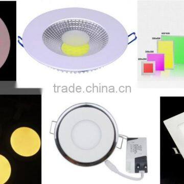 4/6/9/12/15W Led Panel Light Die cast Aluminum Housing Round Lighting 2 Years' Warranty