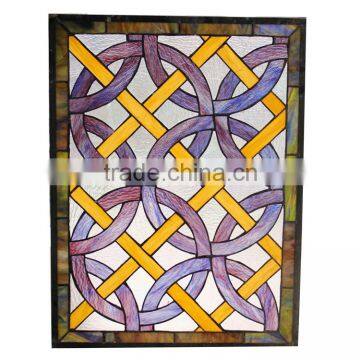 TW1824077, W18"H24" tiffany panel, hanging panel, tiffany windows, stained glass panel, stained glass windows