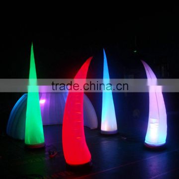 inflatable decoration cone,inflatable decoration lighting,decorations inflatable tusk