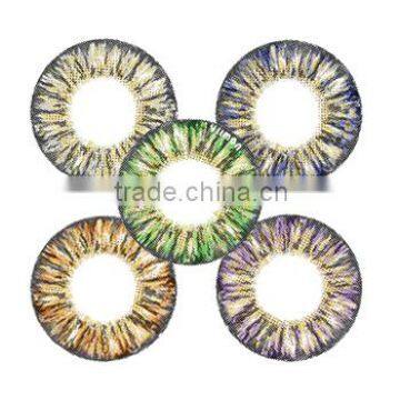 Accept mix colors natural design nice colors wholesale bright eye korea color contact lenses