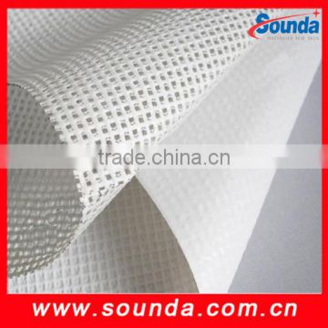 Mesh banner material Knife coated pvc 350g/sqm