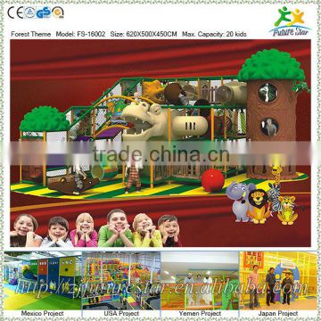 Free designs CE & GS eco-friendly LLDPE indoor children playground with different themes
