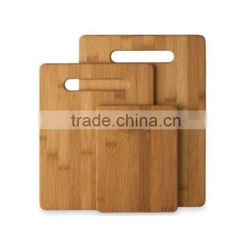 Bamboo kitchenware kitchen board set