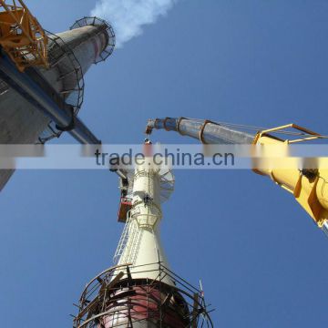 Low carbon steel chimney pipe for industry project