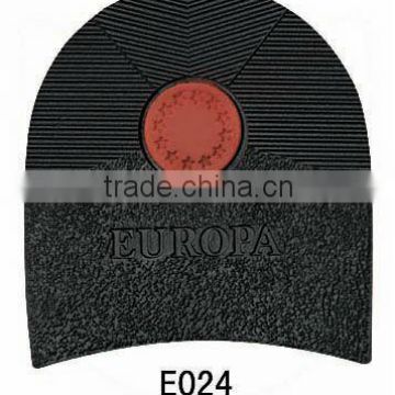 Europa E024 shoe accessories material rubber Heel for shoe repaire for cobbler