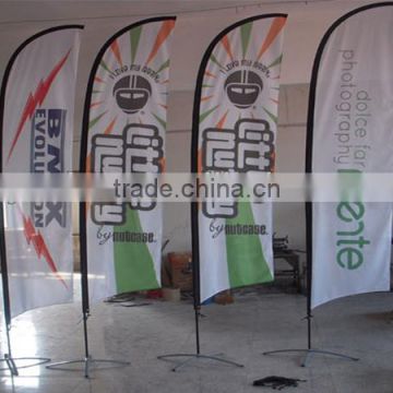 hot sale flying banner display/sail flags/feather flag