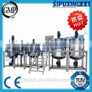 Sipuxin Emulsion Mixer /Dishwashing Liquid Detergent Shampoo/Liquid Soap Homogenizing Mixer Blending Machine