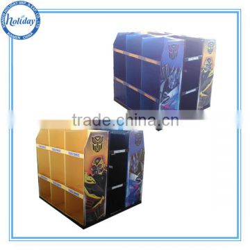 High quality cardboard pallet display for promoting transformers bags