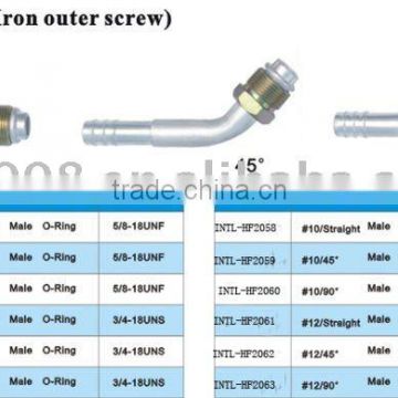 Standard aluminum joint with iron outer screw wholesale and retail