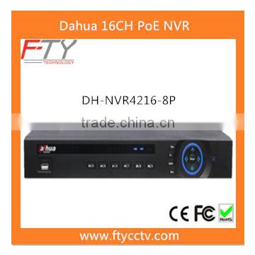 Dahua DH-NVR4216-8P 16CH 5MP High Resolution PoE NVR For School