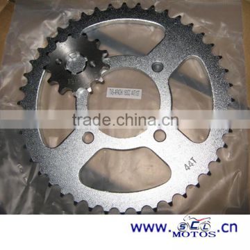 SCL-2013040249 APACHE Stainless Steel Roller Motorcycle Chain And Sprocket Set
