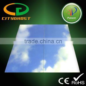 36w 48w frameless square led ceiling panel light with CE RoHS certificates