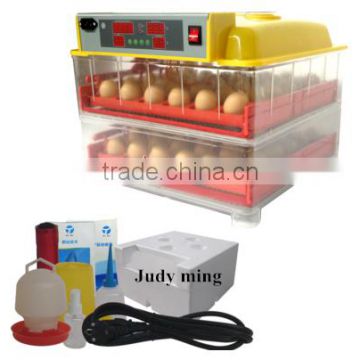 Fully automatic domestic poultry eggs incubator with humidifier/great quality egg incubator