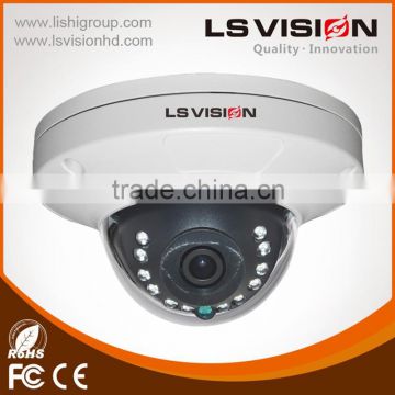 LS VISION 1080p High Definition Waterproof IP66 Analog Tvi Dome Camera Hd with Smart-IR,D-WDR