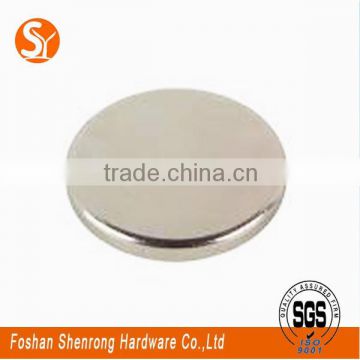 Round thin strong magnet neodymium magnet material for gift box package