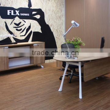 Multifunctional P shape economic manager office desk (FLX-series)