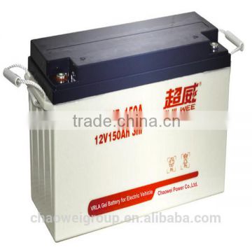 Advanced Direct Casting technical Deep cycle Silicone gel battery 12V165AH/5Hr for golf carts and electric bus