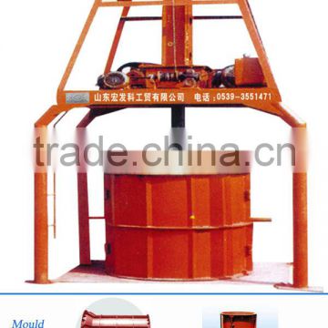 Shangdong concrete/cement/steel road pipe making machine, Vertical Extruding Pipe-making Machine,cement pipe making machine