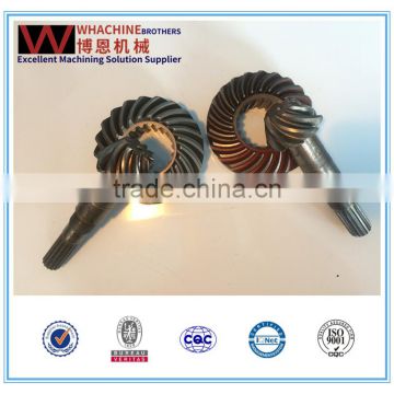 Customized steel material bevel gear made by whachinebrothers ltd.