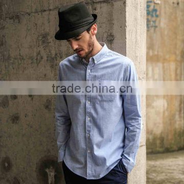 2016 Latest Designer Custom Man Fashion Shirt With Custom Fabric Color