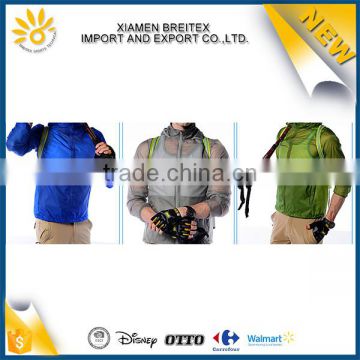 Top sale lightweight polyester waterproof outdoor sport jacket men
