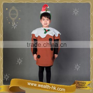 Christmas Kids Ginger Breadman Costume Outfit
