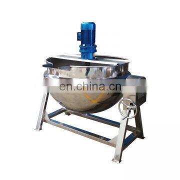 100 L LPG gas heating tilting cooking mixer