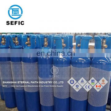 Hot Factory Price ISO9809-1 Industrial Refillable Oxygen Gas Cylinder 2.1kg