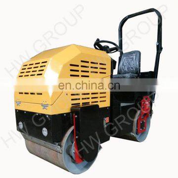 full hydraulic 2ton road roller/2 steel drum double drive road roller ride on road compactor