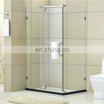 flat glass china tempered glass price simple shower room